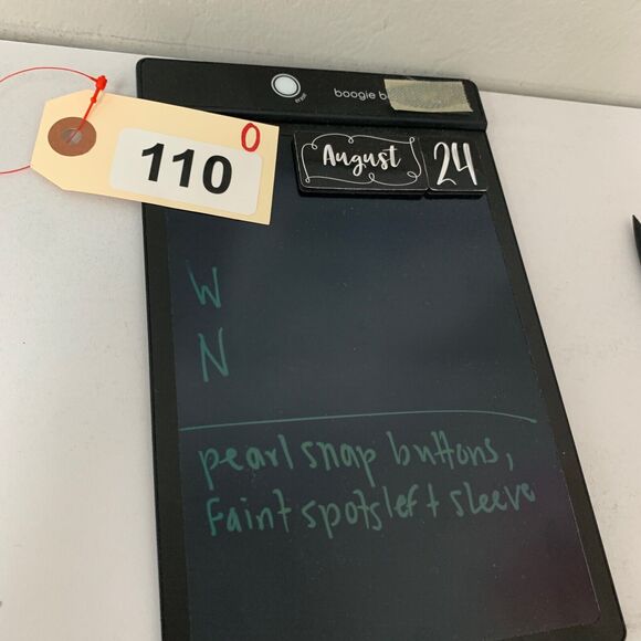 Wrangler Shirt Men Small SLIM Untuck Fit Free To Stretch Chambray Snap Button - Picture 12 of 13